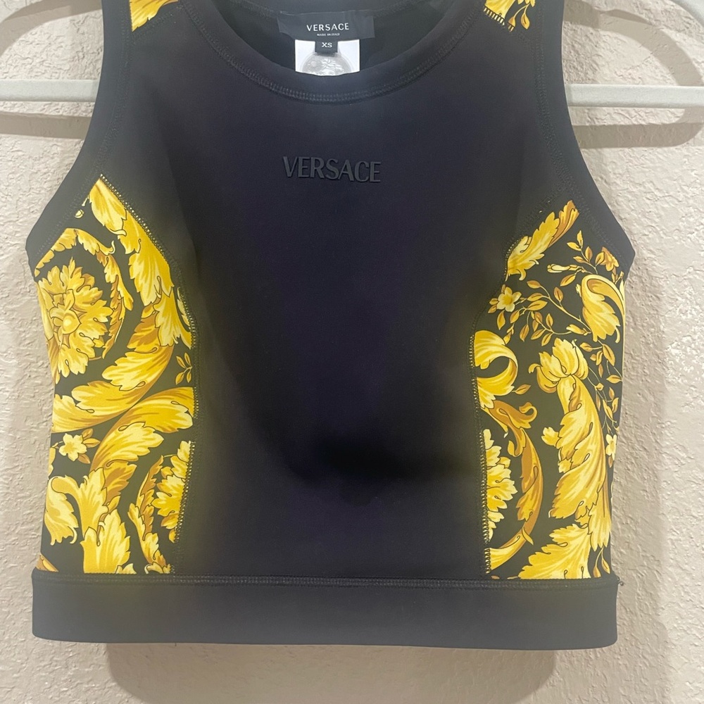 Versace crop top